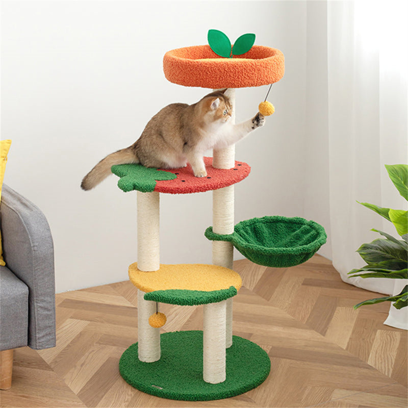 Happy & Polly Fruit World Cat Tree & Reviews Wayfair
